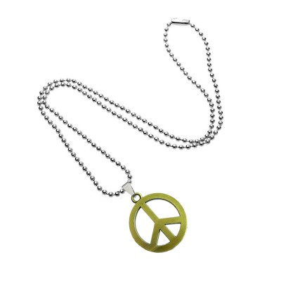 Hollow Peace Pendant By Menjewell